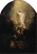 REMBRANDT Harmenszoon van Rijn The Ascension of Christ oil painting artist
